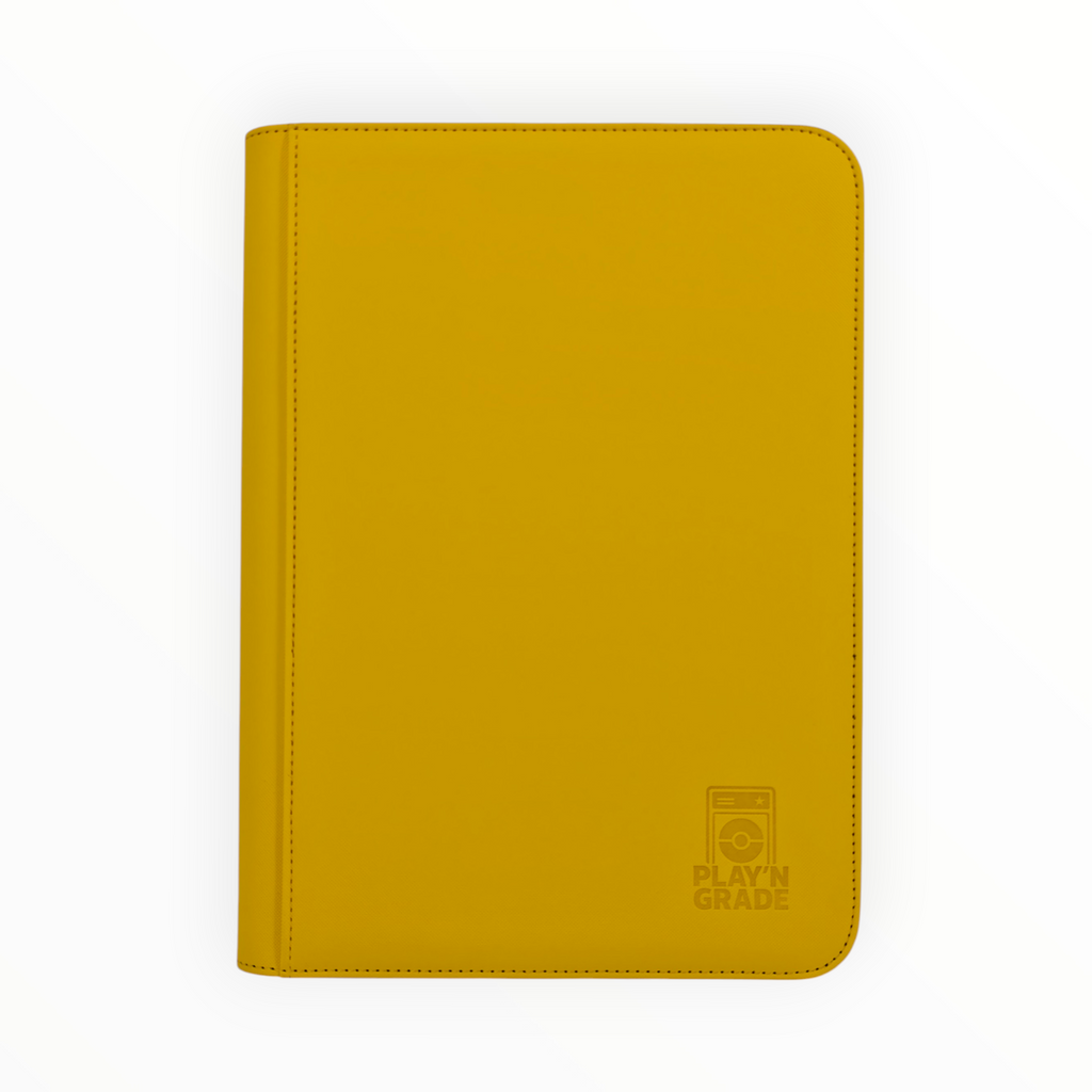 CLASSEUR 160 TOPLOADER ZIP - 2x2 - JAUNE