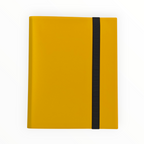 CLASSEUR 360 CARTES SOUPLE - 3x3 - JAUNE