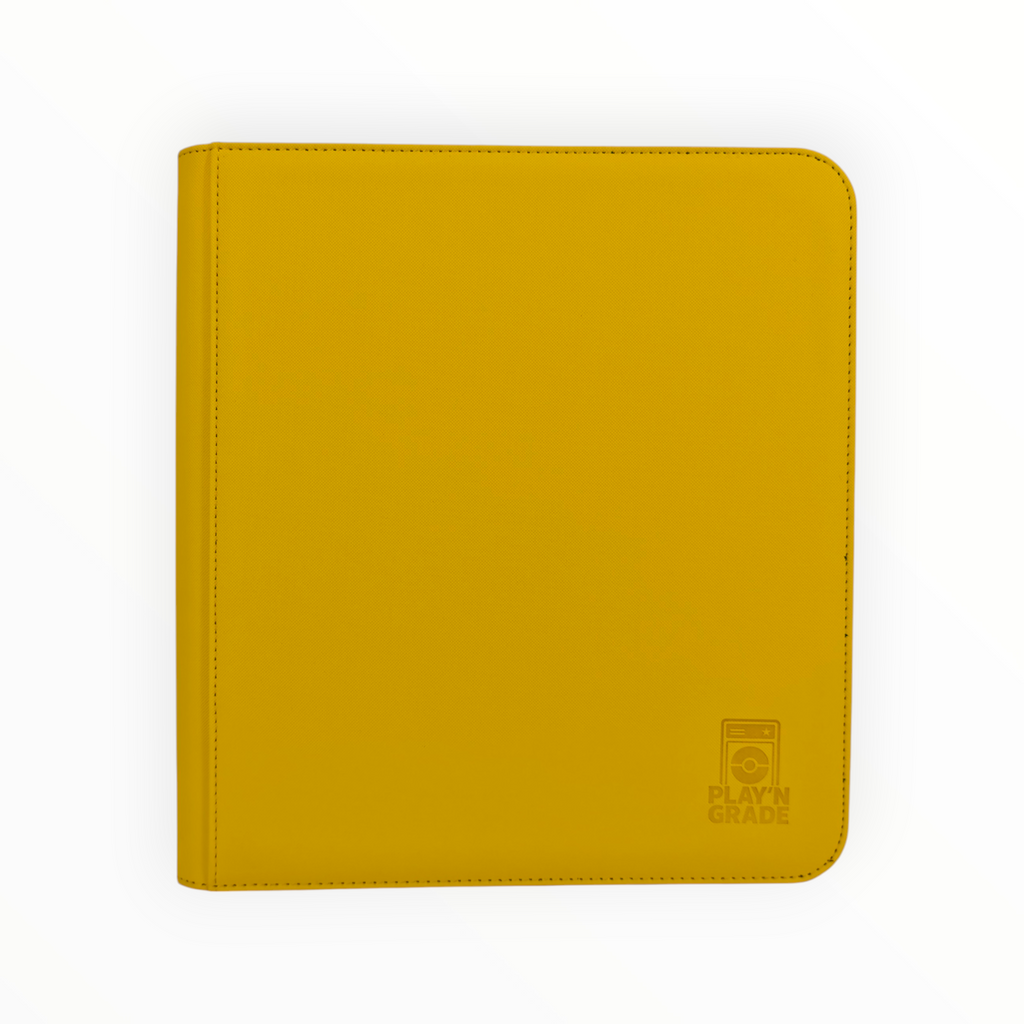 CLASSEUR 360 TOPLOADER ZIP - 3x3 - JAUNE