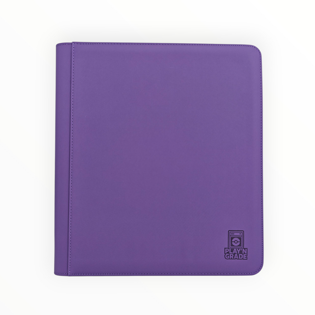 CLASSEUR 480 TOPLOADER ZIP - 4x3 - VIOLET