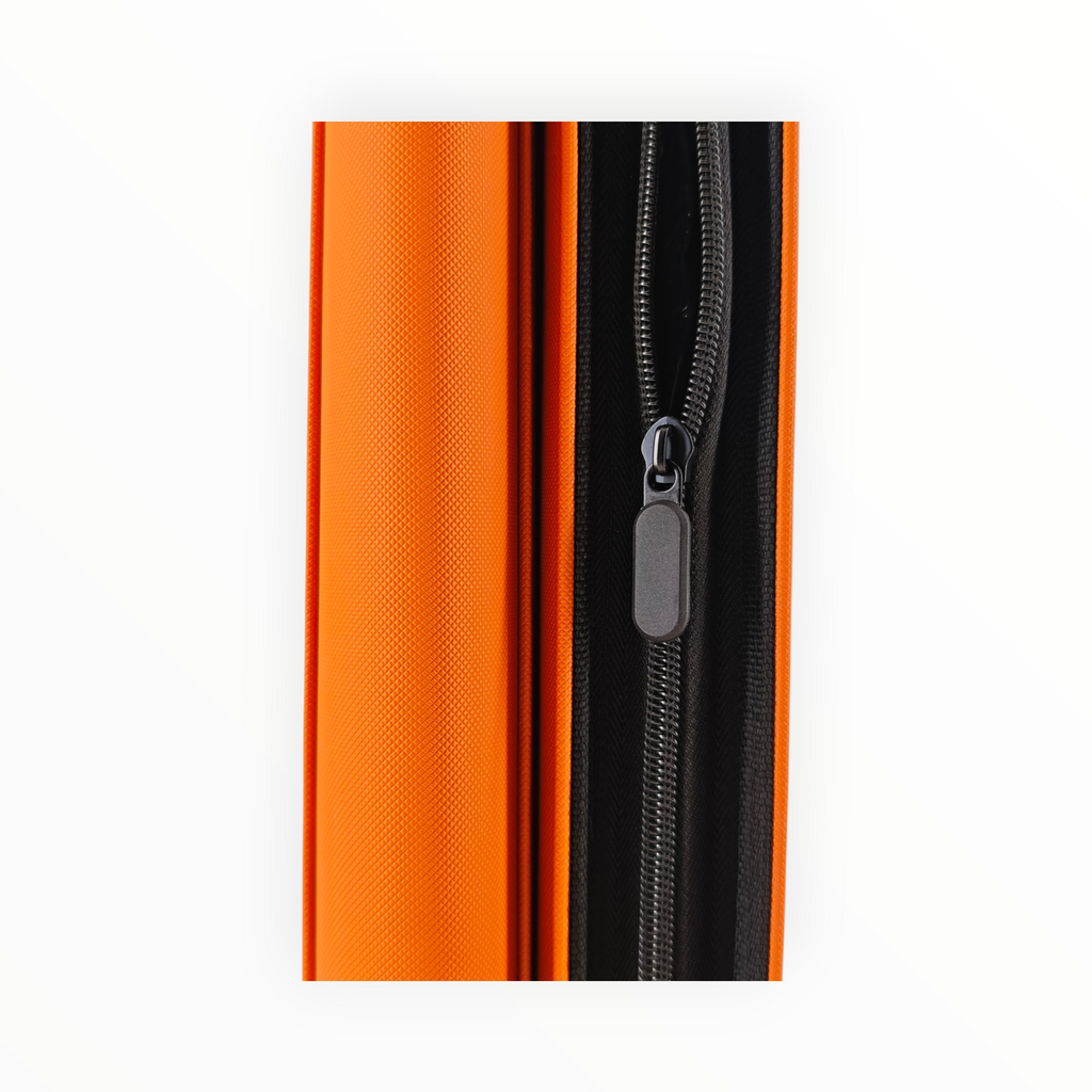 CLASSEUR 360 CARTES ZIP - 3x3 - ORANGE