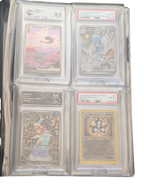 CLASSEUR 40 CARTES GRADEES ZIP - 2x2 - NOIR