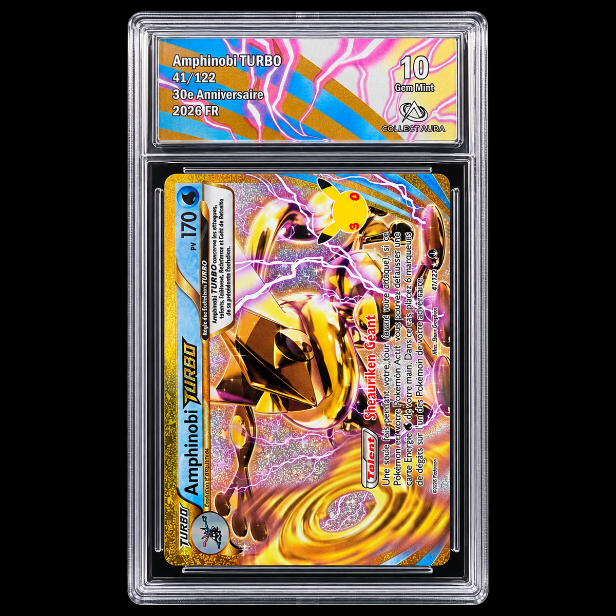 Amphinobi TURBO 41/122 30e anniversaire FR Collect Aura 10