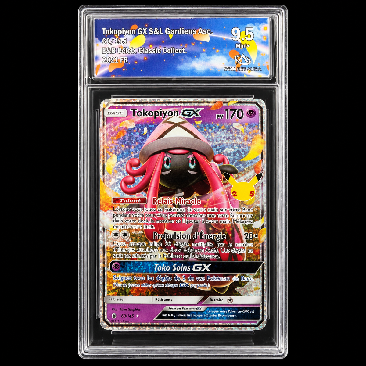 Tokopiyon GX 60/145 Célébrations FR Collect Aura 9.5