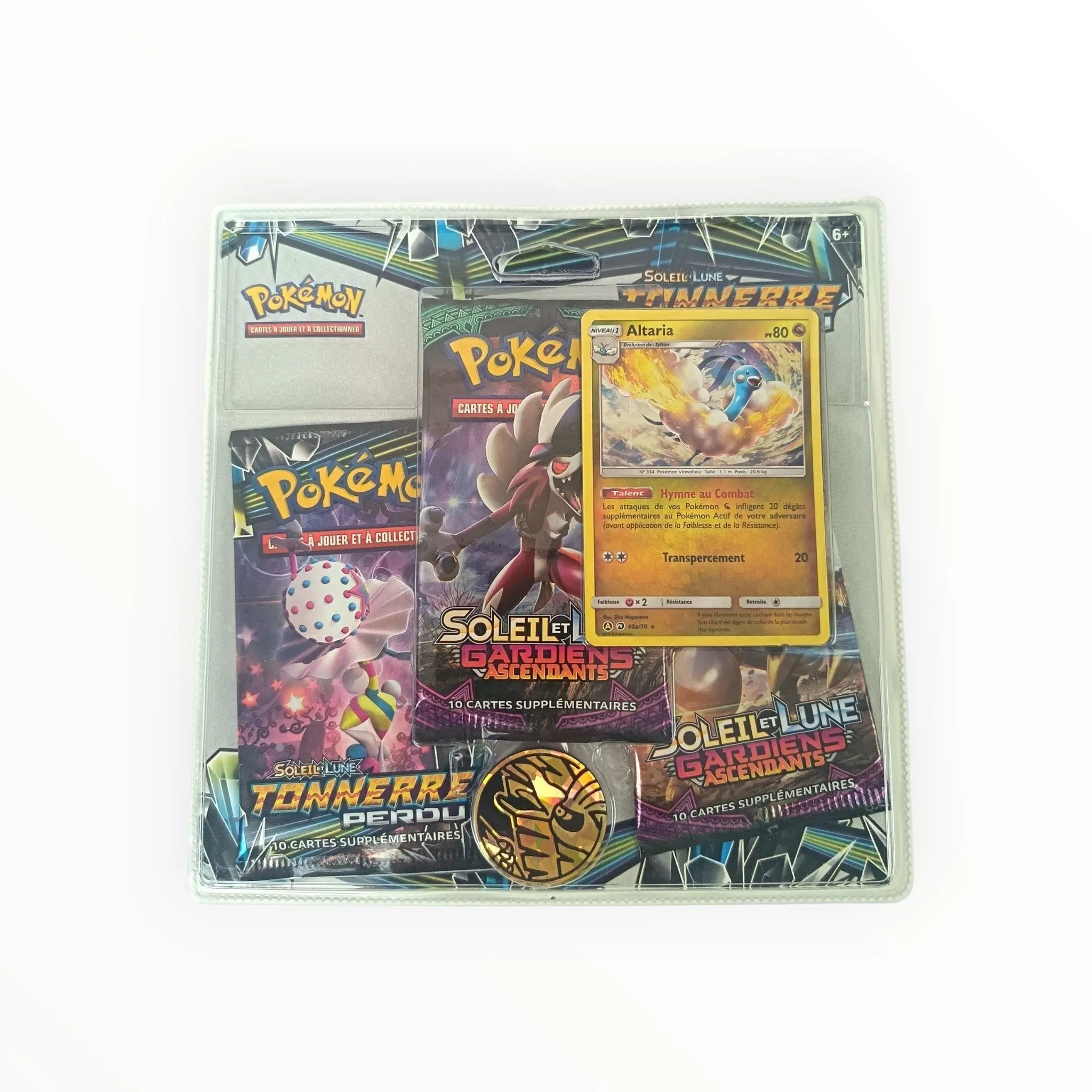 Tripack Soleil et lune Play'n'grade