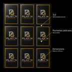 STANDARD CARD BINDER - 3x3 - 360 SLOTS