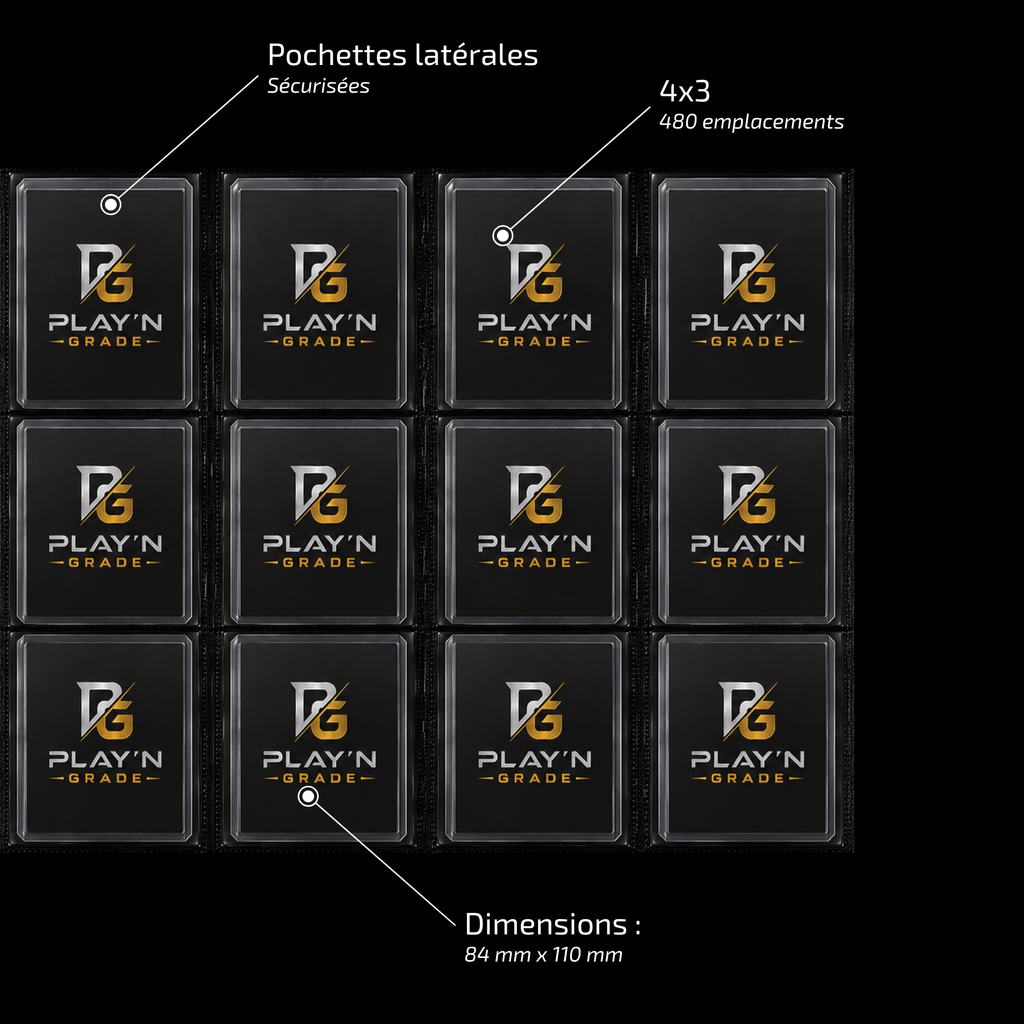 TOPLOADER PREMIUM BINDER - 4x3 - XXX LOCATIONS