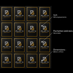 PREMIUM CARD BINDER - 4x3 - 480 SLOTS