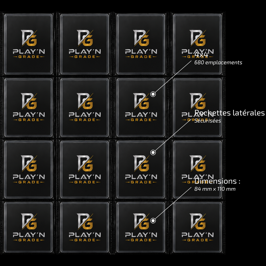 TOPLOADER PREMIUM BINDER - 4x3 - XXX LOCATIONS