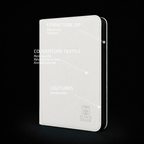 Classeur 960 cartes zip - 4x4 - blanc – détails de la couverture