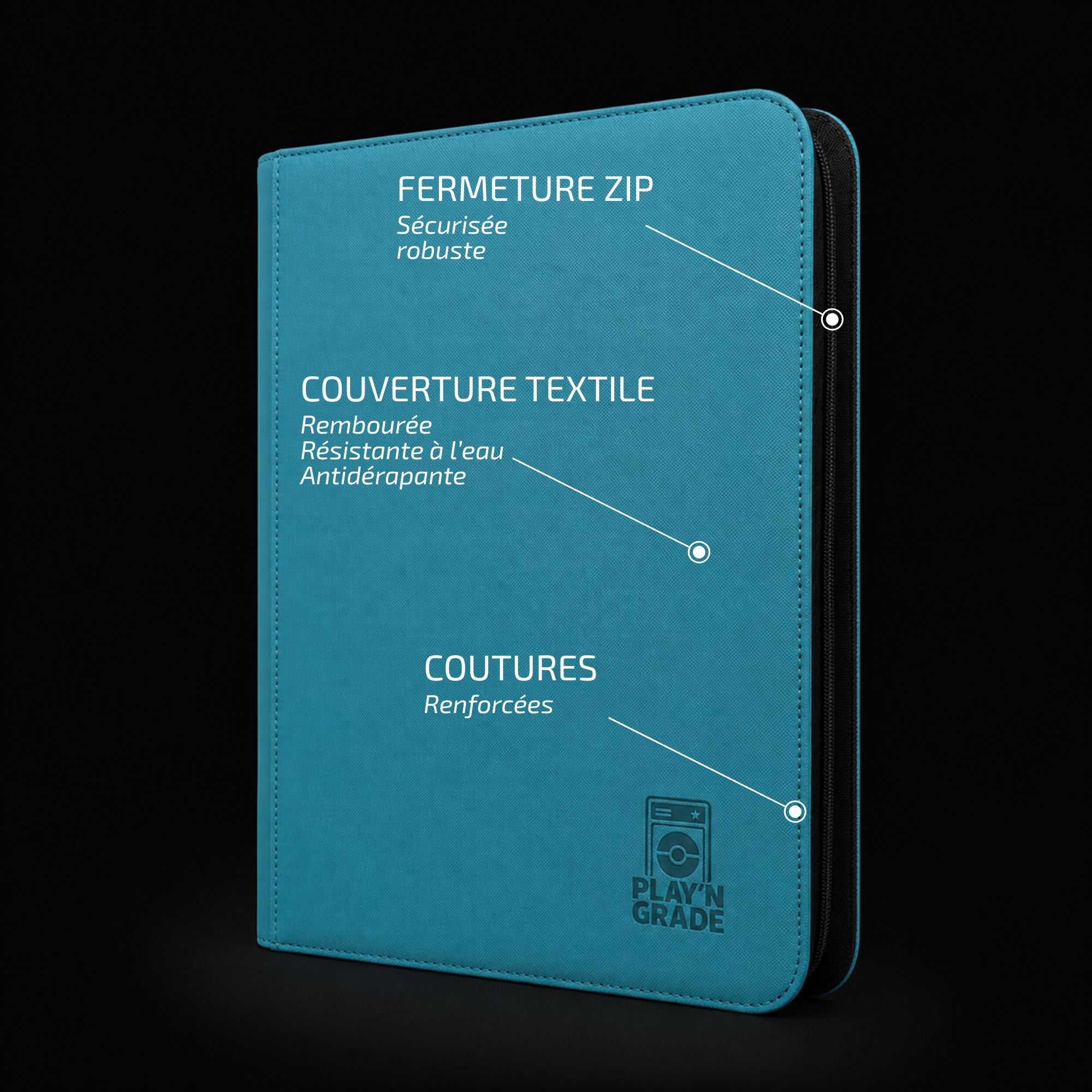 TOPLOADER PREMIUM BINDER - 4x3 - XXX LOCATIONS
