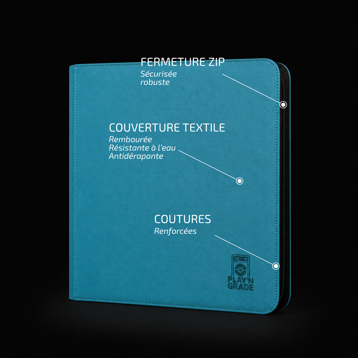 TOPLOADER PREMIUM BINDER - 4x3 - XXX LOCATIONS