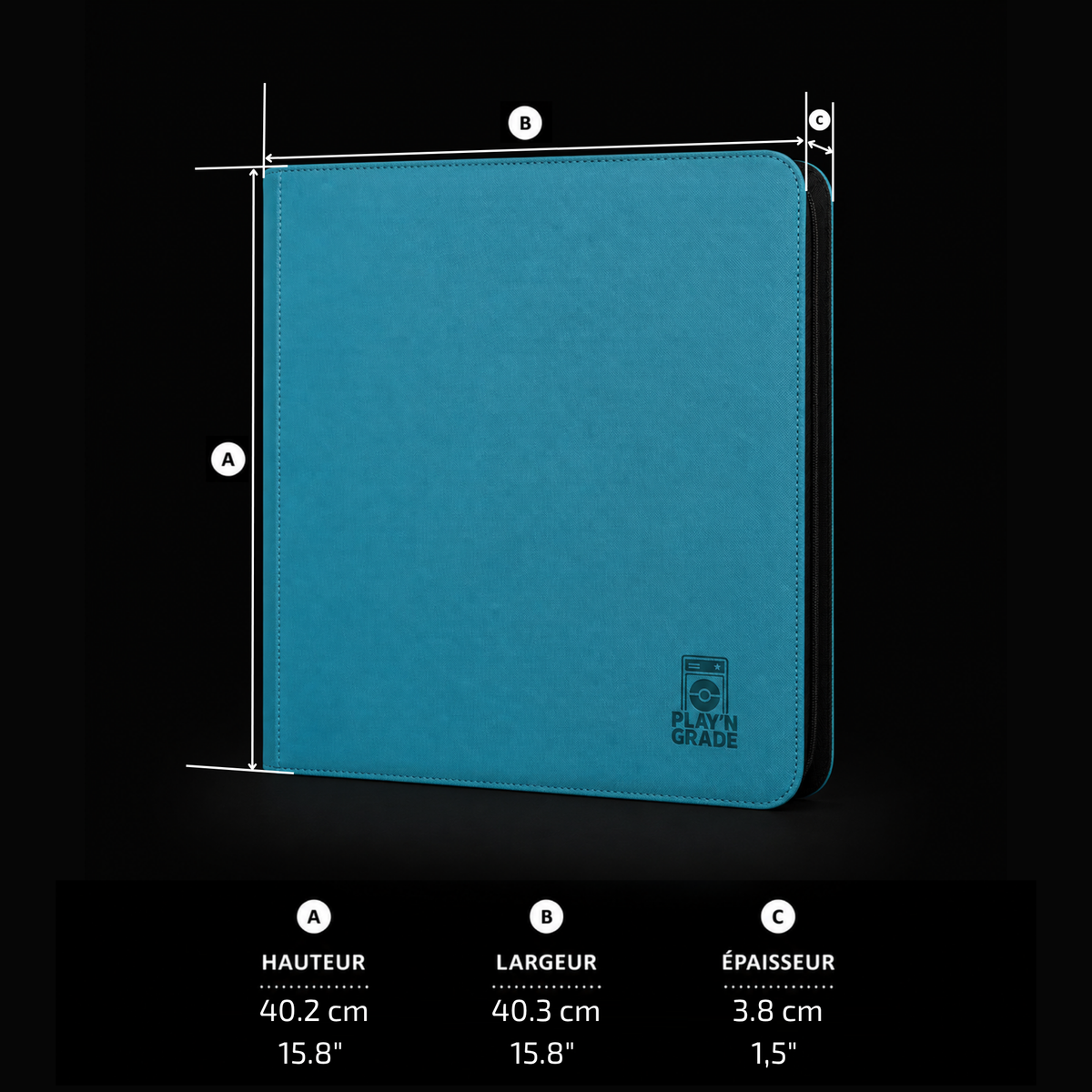 TOPLOADER PREMIUM BINDER - 4x3 - XXX LOCATIONS