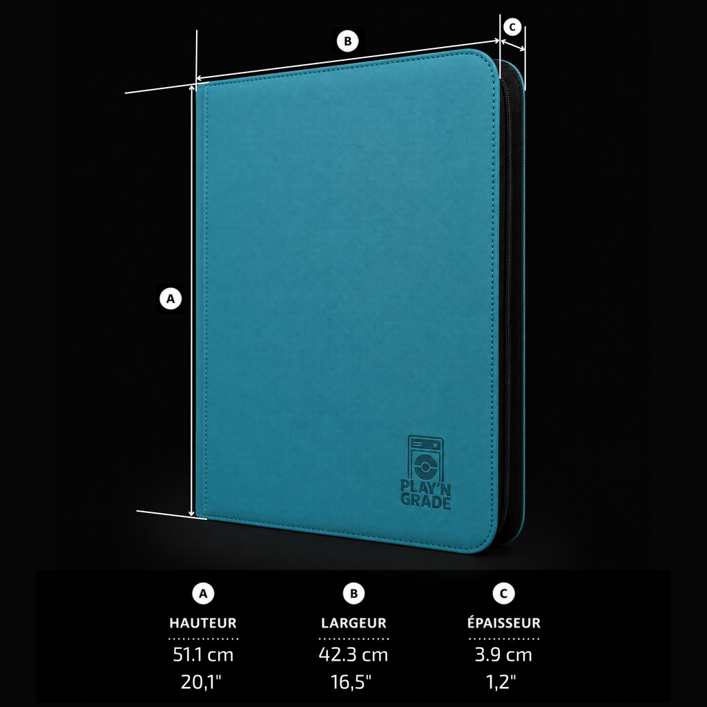 TOPLOADER PREMIUM BINDER - 4x3 - XXX LOCATIONS