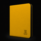 CLASSEUR 160 TOPLOADER ZIP - 2x2 - JAUNE