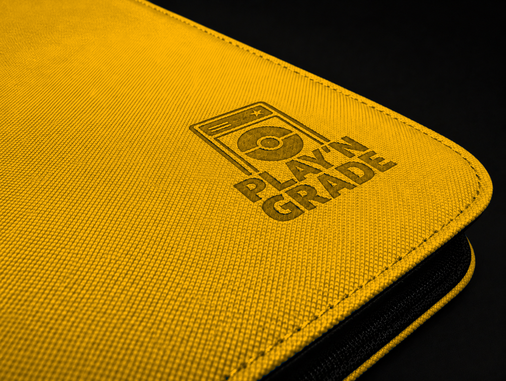 CLASSEUR 160 TOPLOADER ZIP - 2x2 - JAUNE