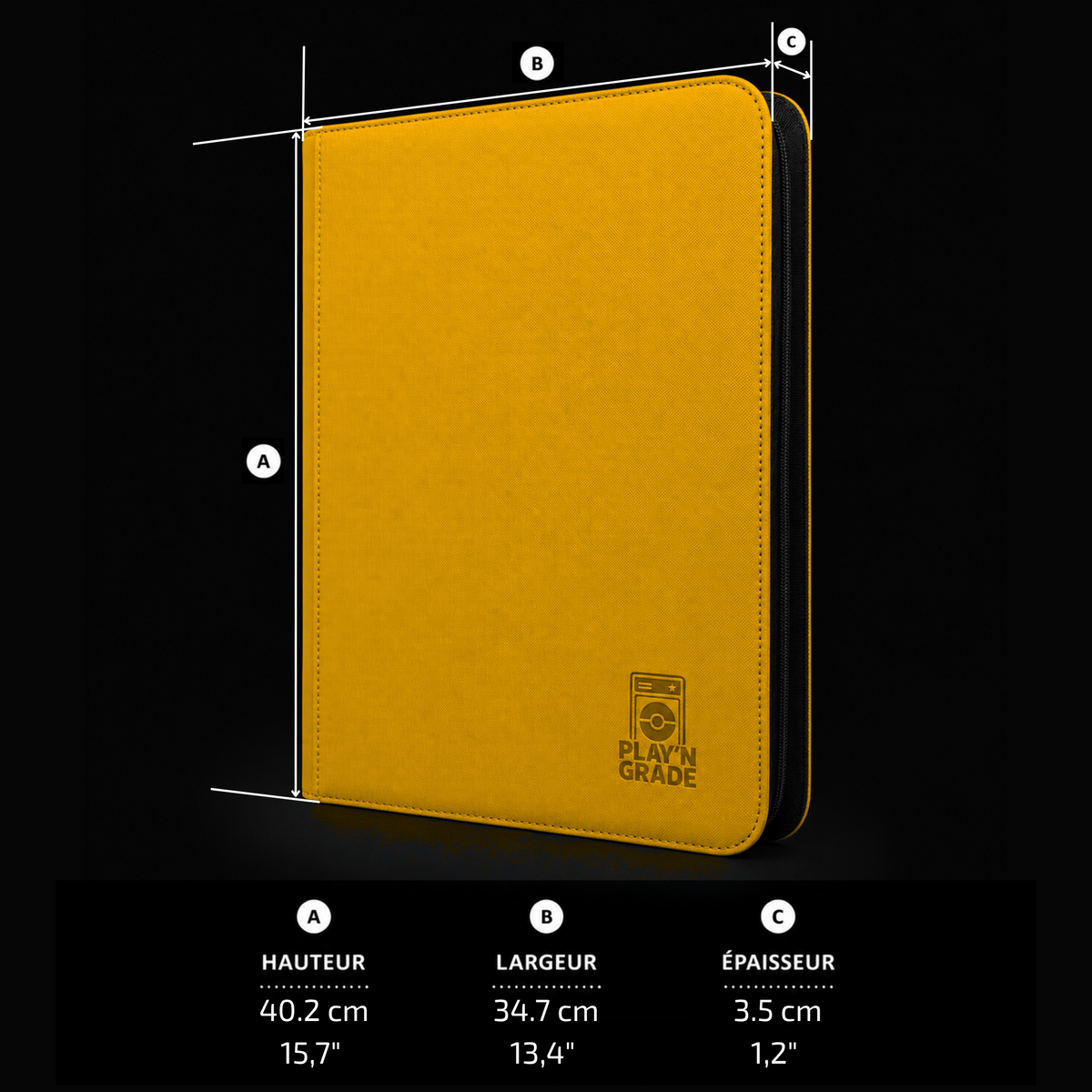 TOPLOADER PREMIUM BINDER - 4x3 - XXX LOCATIONS