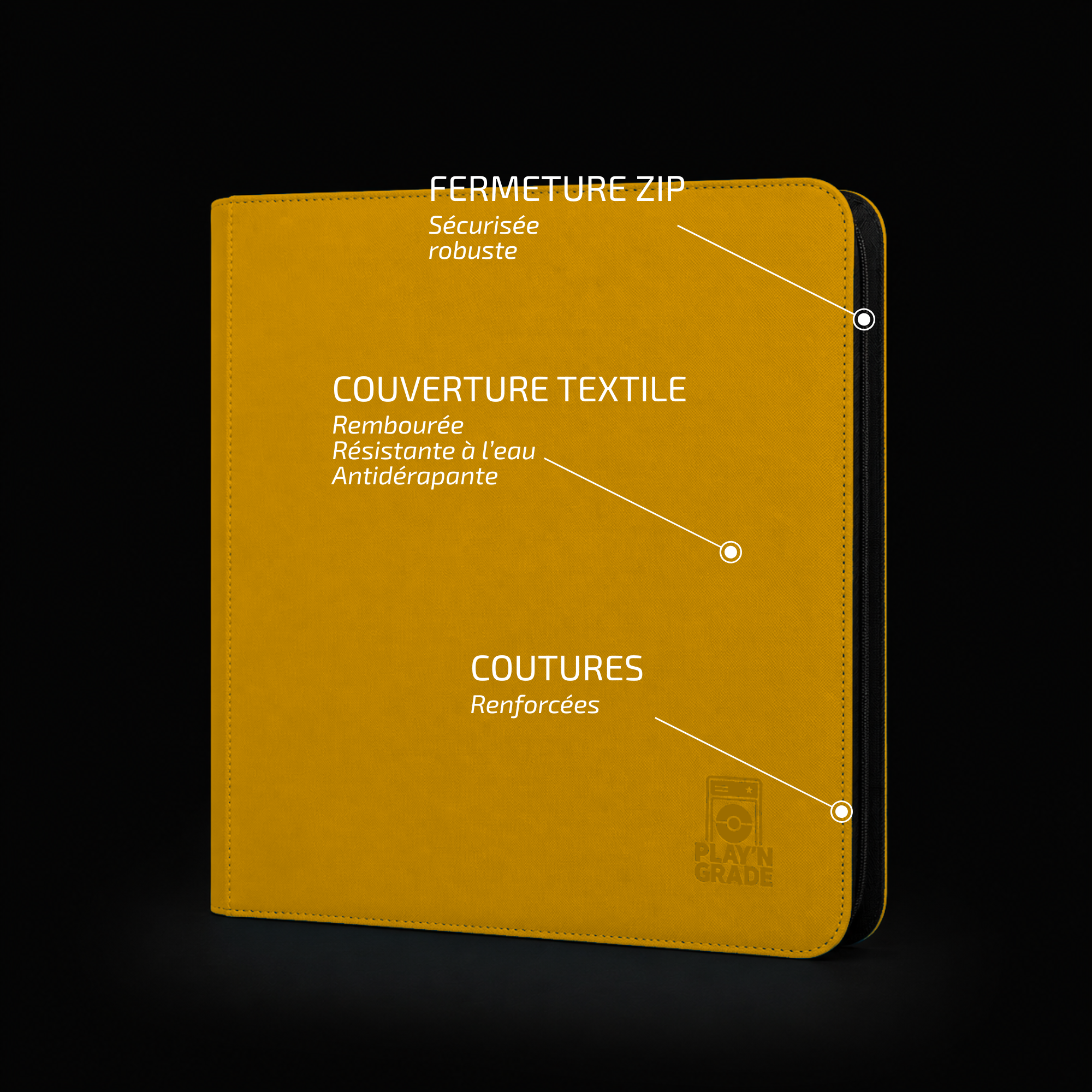TOPLOADER PREMIUM BINDER - 4x3 - XXX LOCATIONS