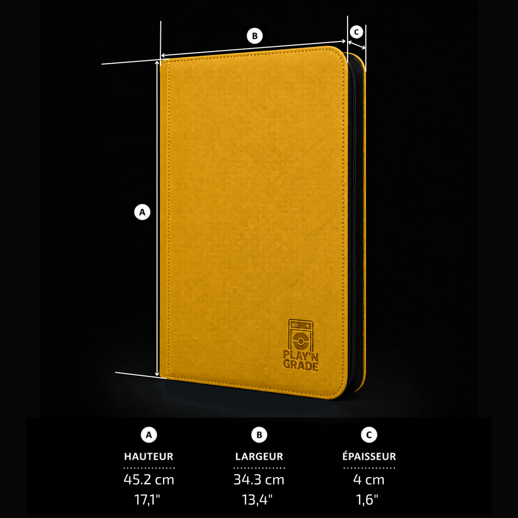 PREMIUM CARD BINDER - 4x3 - 480 SLOTS