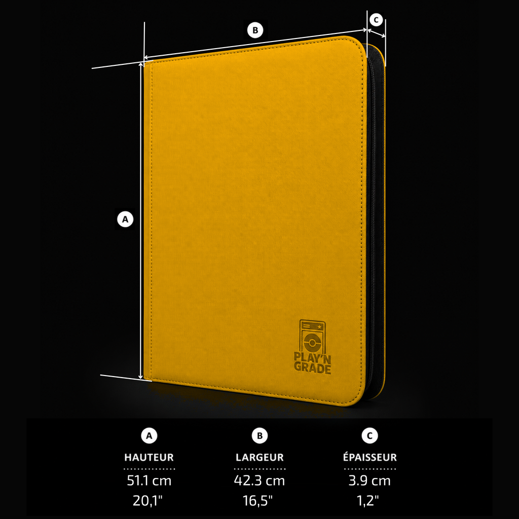 TOPLOADER PREMIUM BINDER - 4x3 - XXX LOCATIONS
