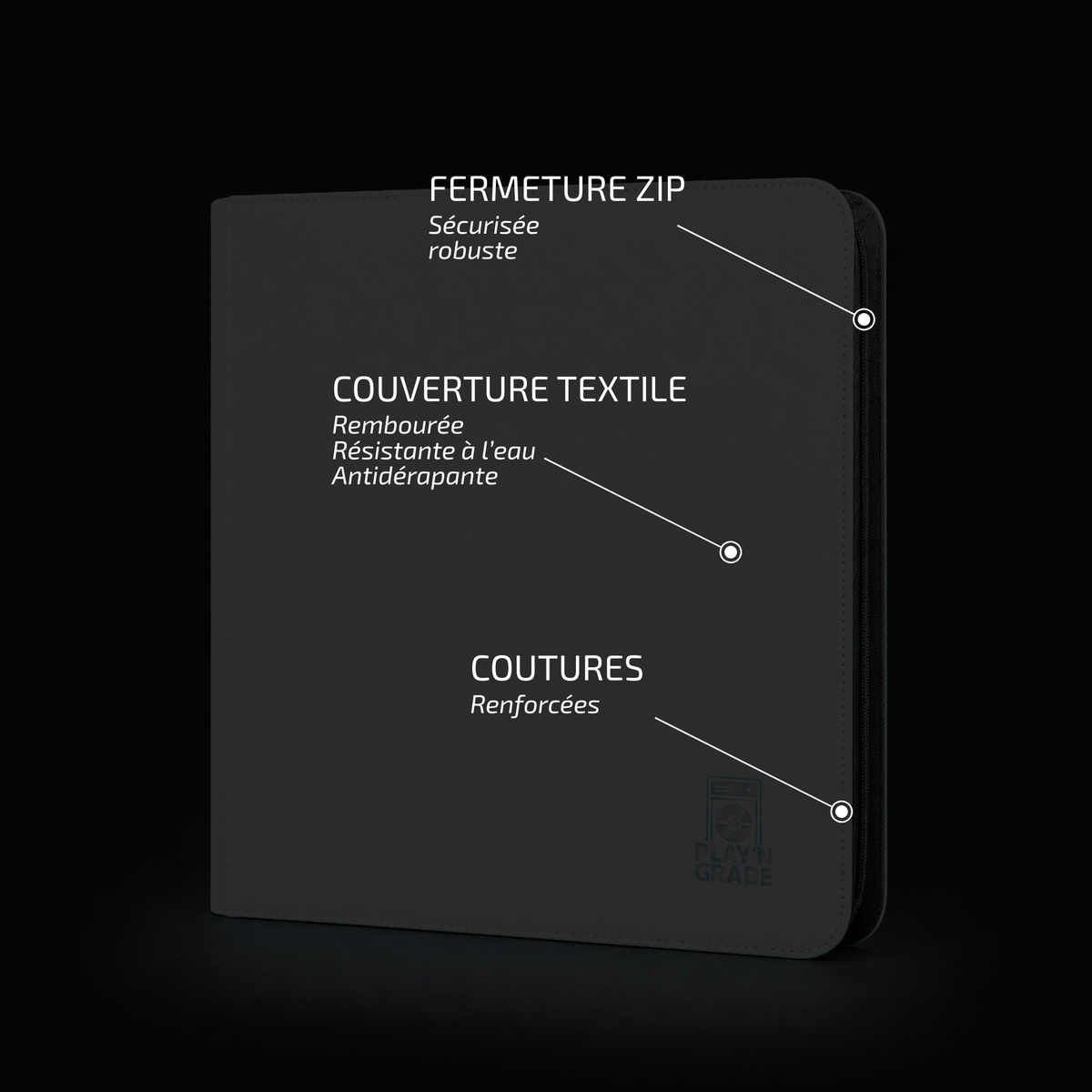 TOPLOADER PREMIUM BINDER - 4x3 - XXX LOCATIONS