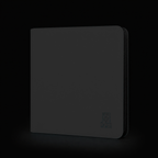 CLASSEUR 1280 CARTES ZIP - 5x4 - NOIR – vue de profil – Play'n'Grade