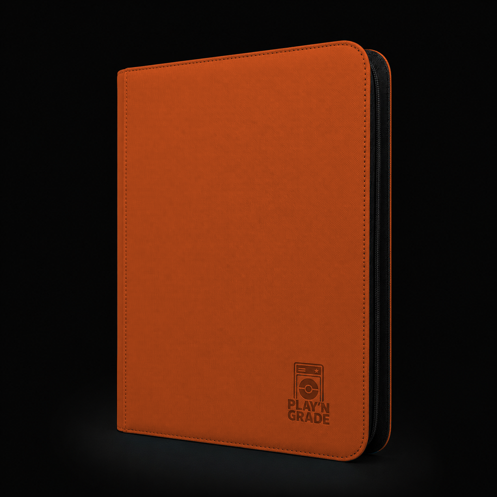 CLASSEUR 160 TOPLOADER ZIP - 2x2 - ORANGE