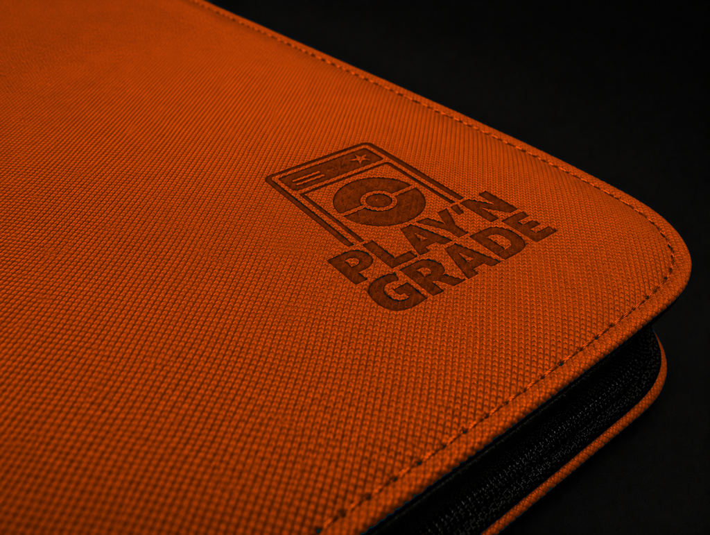 CLASSEUR 160 TOPLOADER ZIP - 2x2 - ORANGE