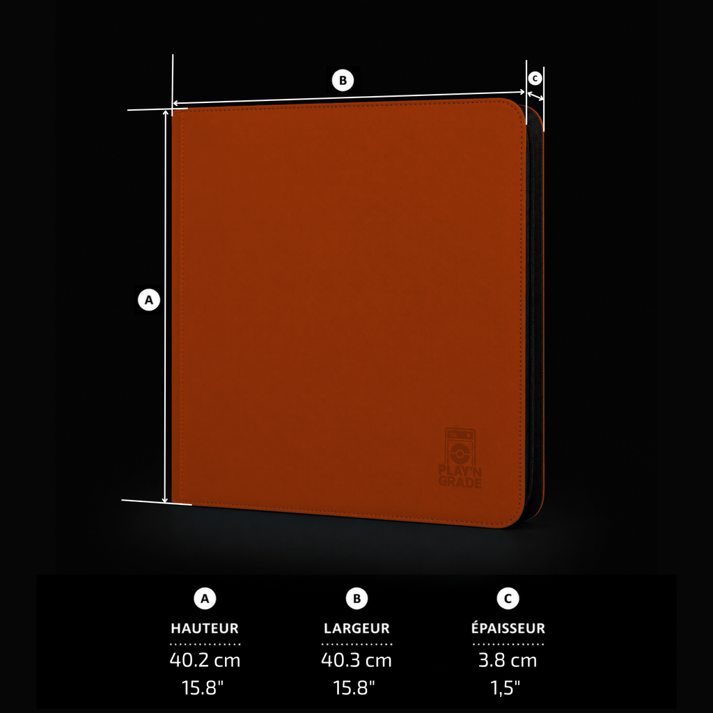 TOPLOADER PREMIUM BINDER - 4x3 - XXX LOCATIONS