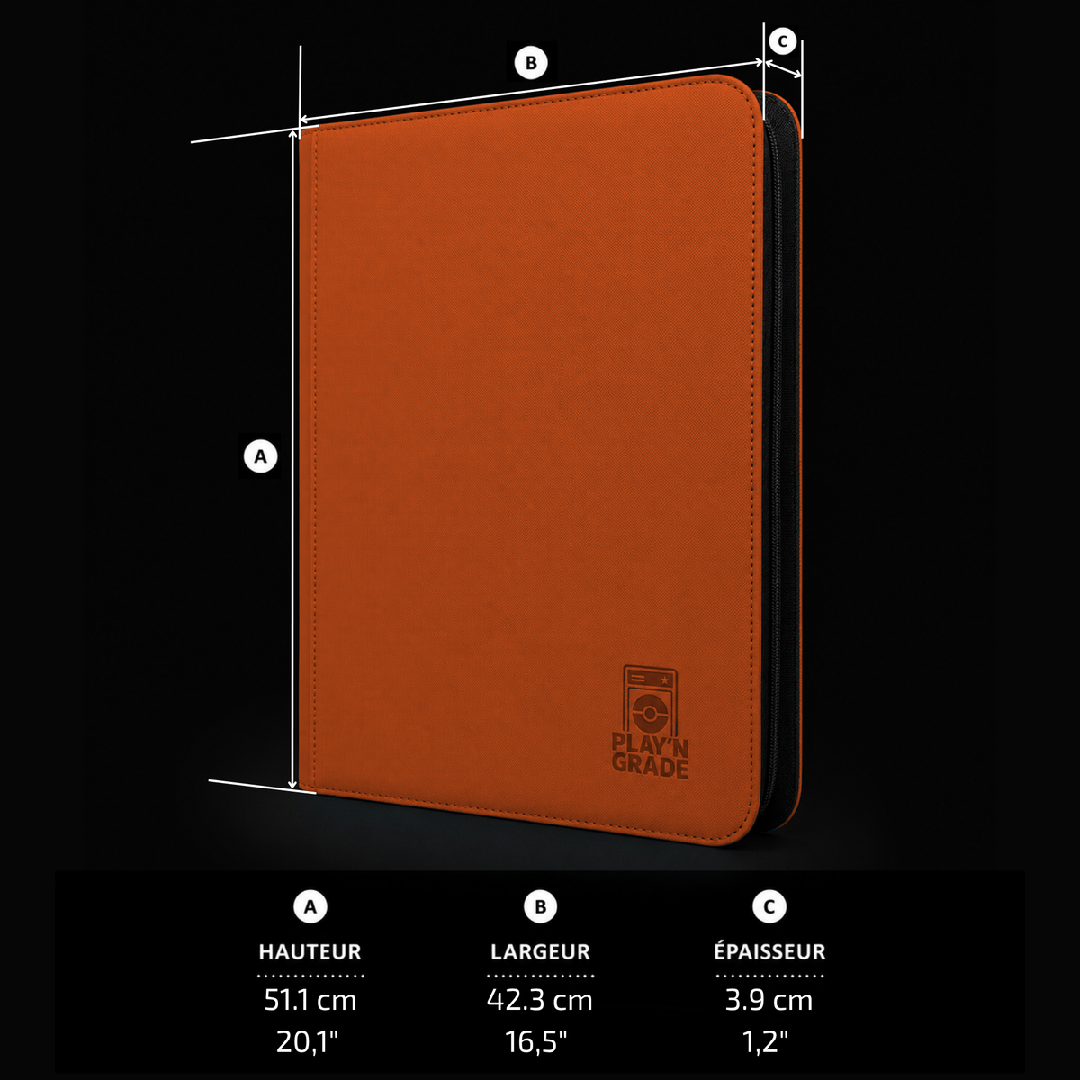 TOPLOADER PREMIUM BINDER - 4x3 - XXX LOCATIONS