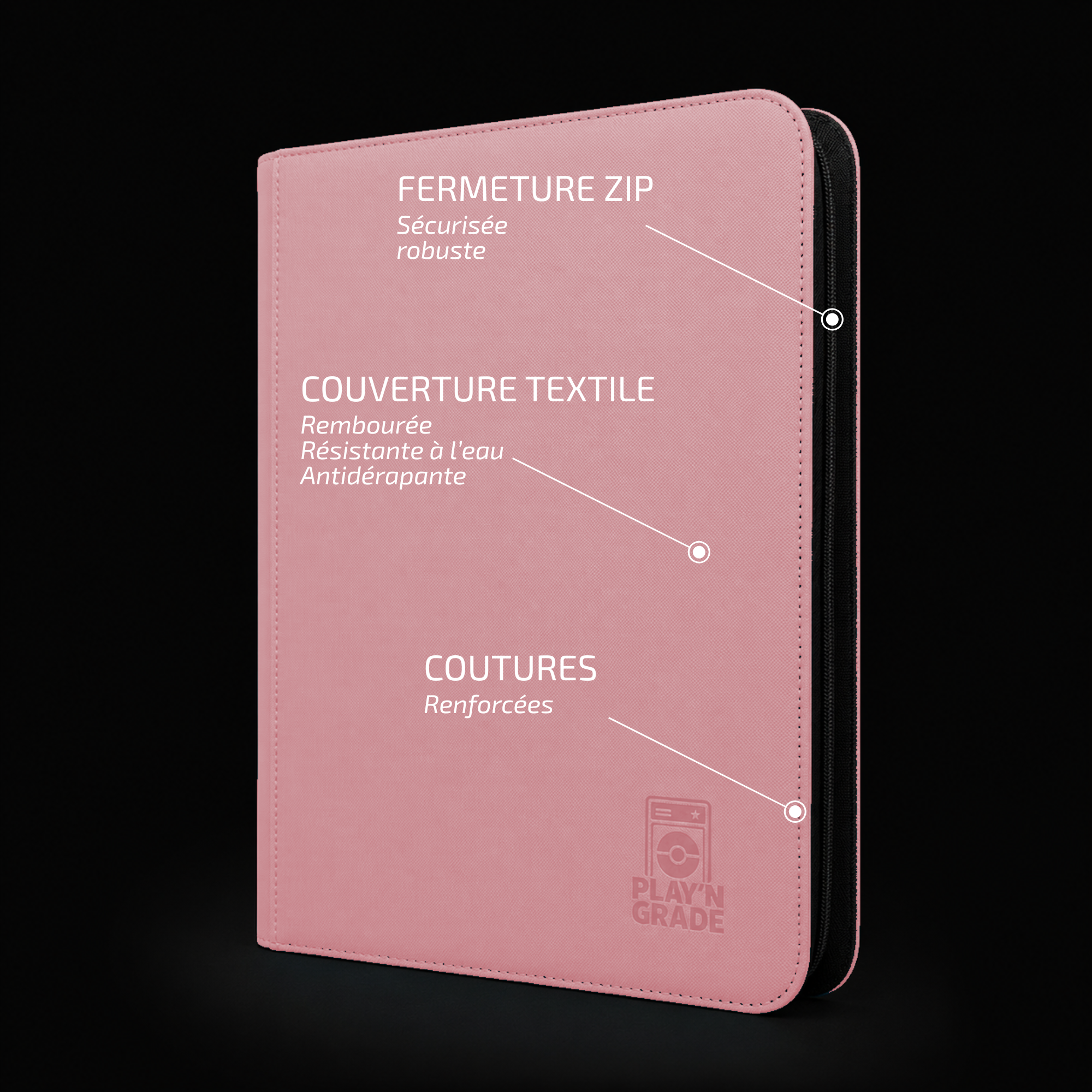TOPLOADER PREMIUM BINDER - 4x3 - XXX LOCATIONS