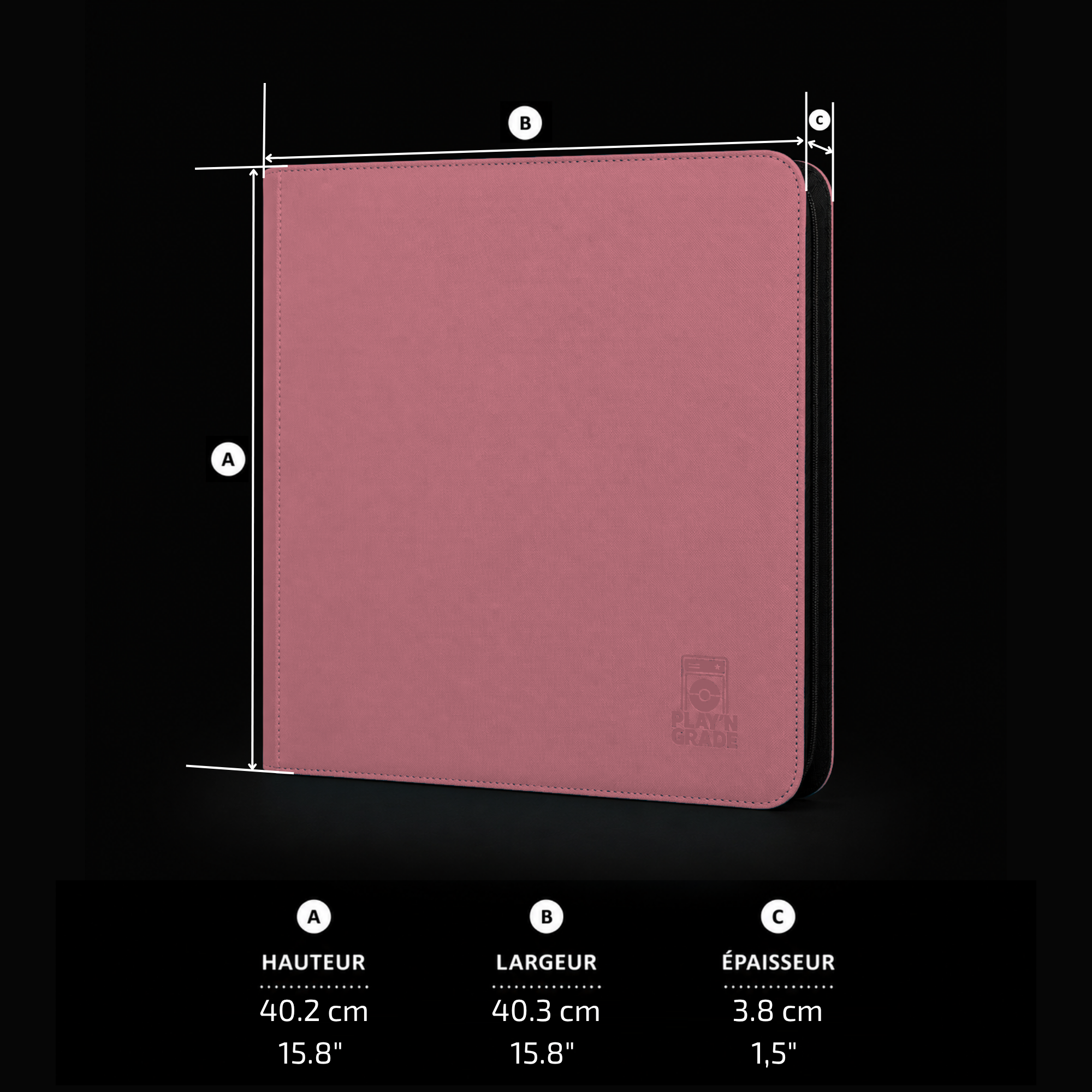 TOPLOADER PREMIUM BINDER - 4x3 - XXX LOCATIONS