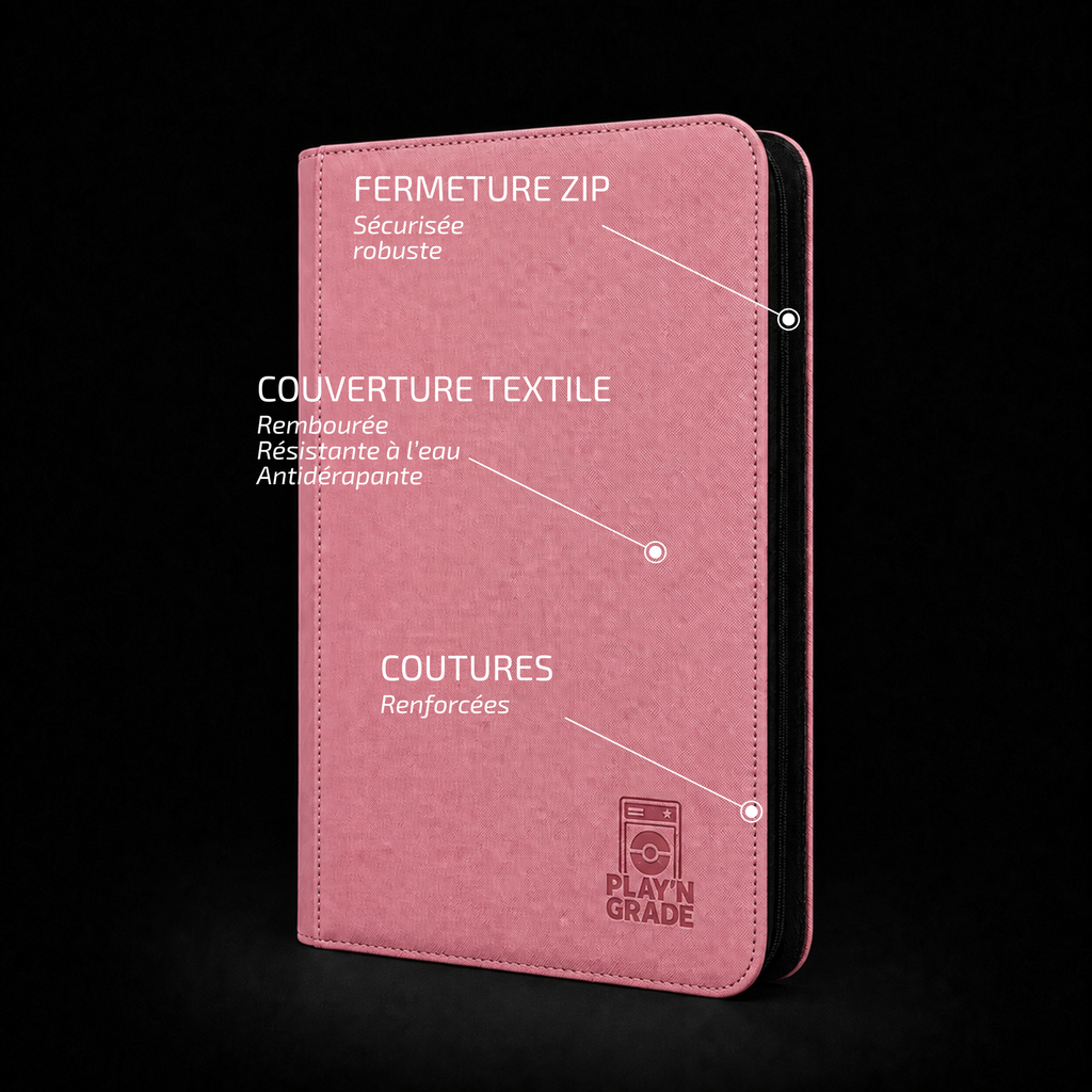 PREMIUM CARD BINDER - 4x3 - 480 SLOTS