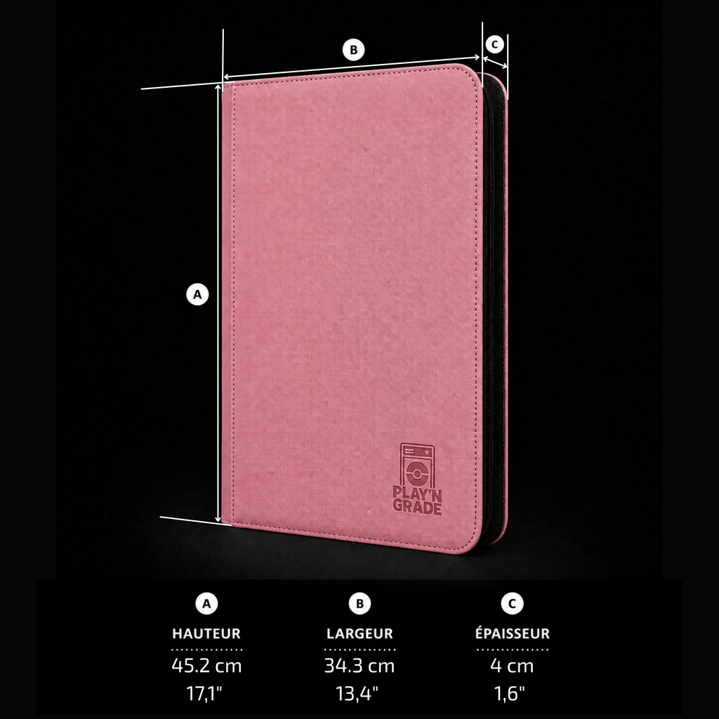 PREMIUM CARD BINDER - 4x3 - 480 SLOTS