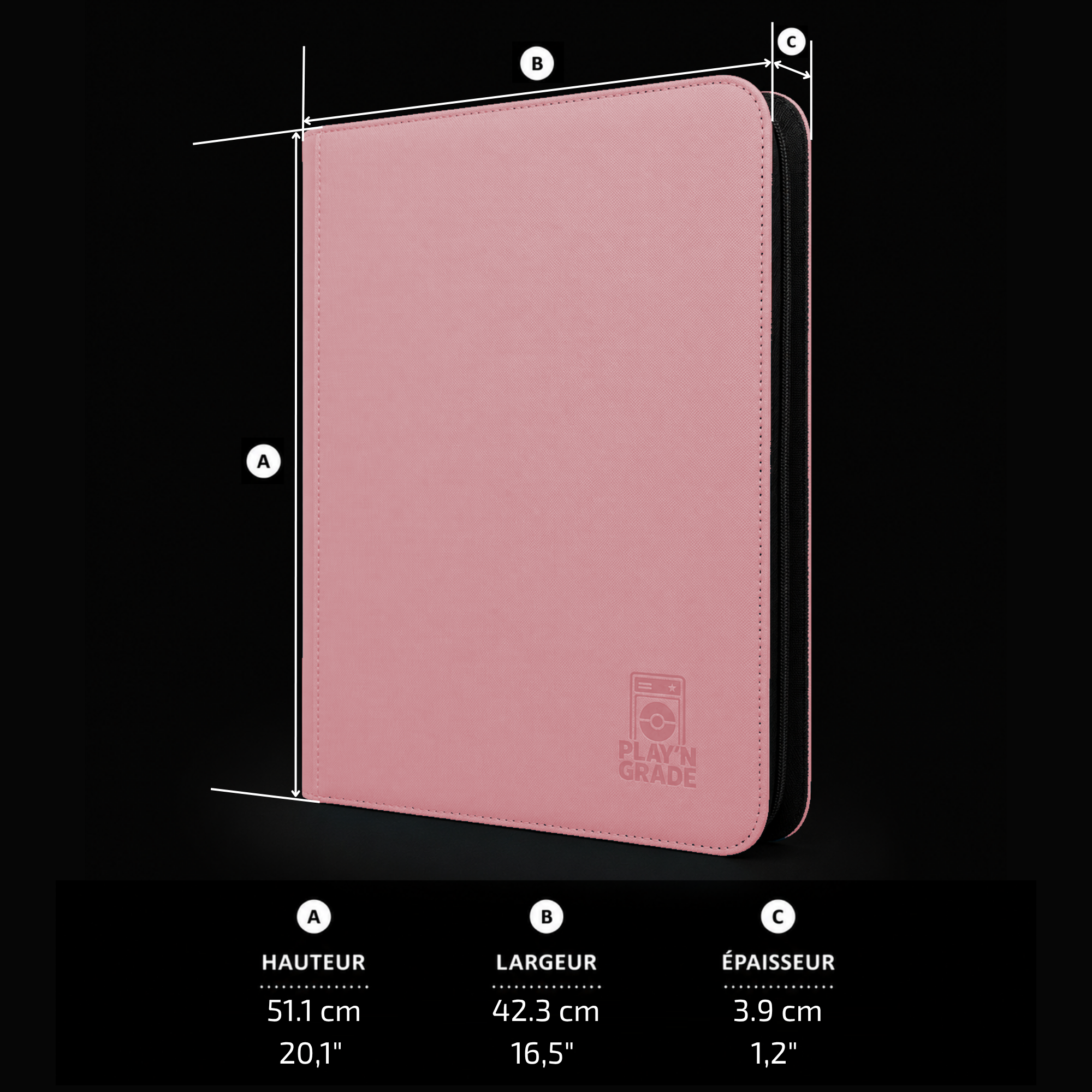TOPLOADER PREMIUM BINDER - 4x3 - XXX LOCATIONS