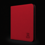CLASSEUR 160 TOPLOADER ZIP - 2x2 - ROUGE