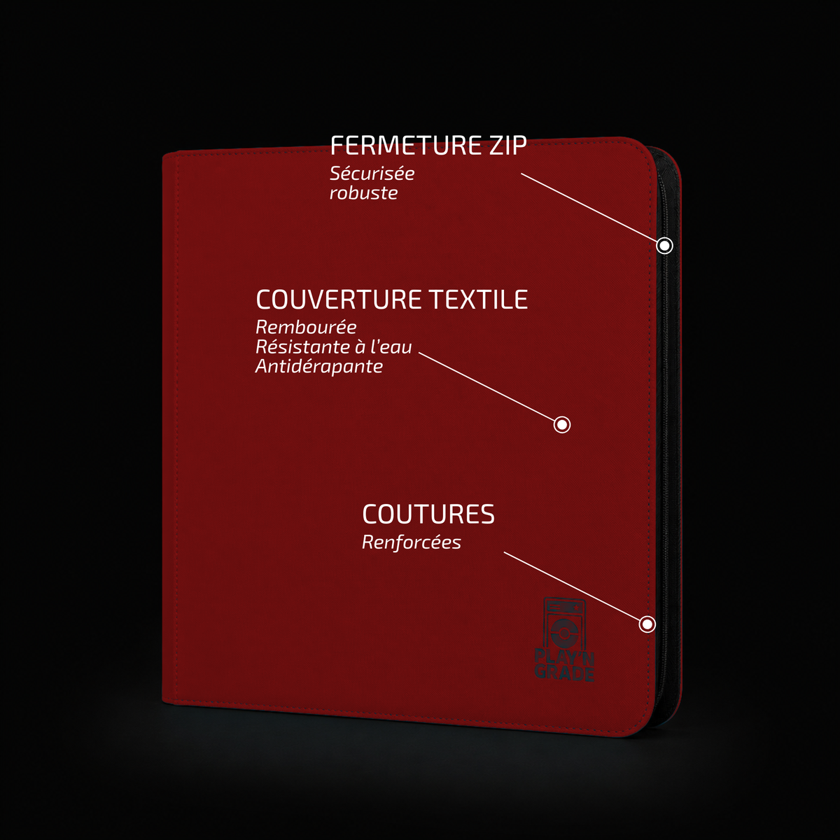 TOPLOADER PREMIUM BINDER - 4x3 - XXX LOCATIONS
