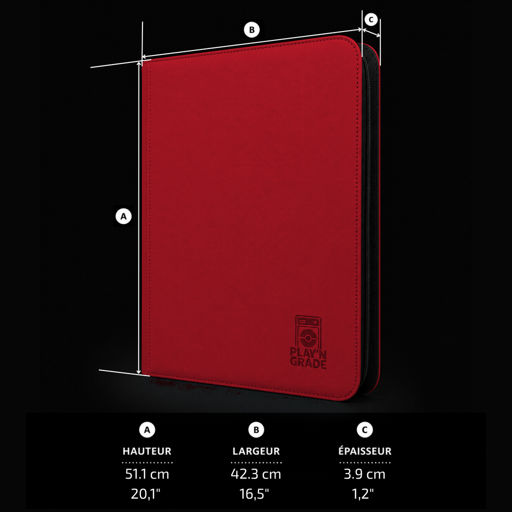 TOPLOADER PREMIUM BINDER - 4x3 - XXX LOCATIONS