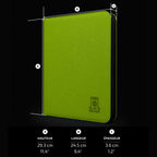 CLASSEUR 160 TOPLOADER ZIP - 2x2 - VERT