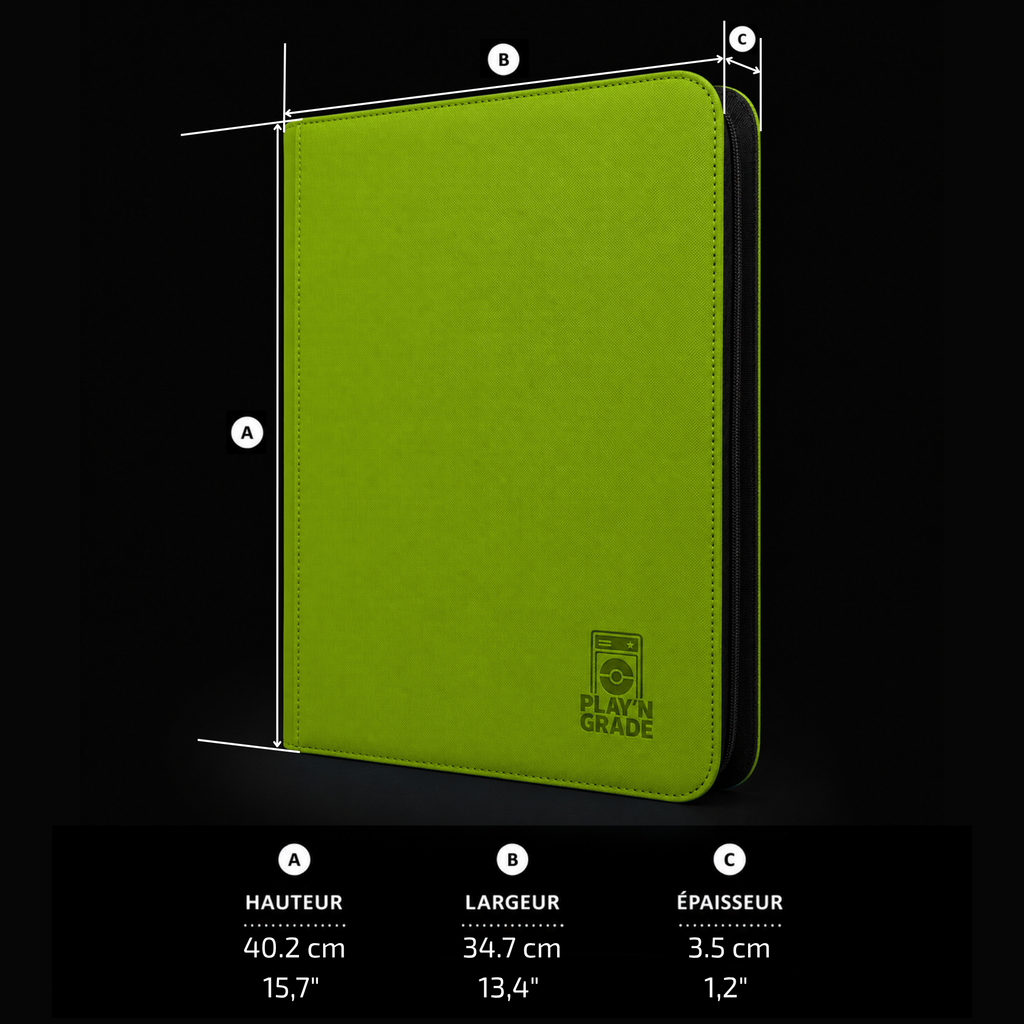 TOPLOADER PREMIUM BINDER - 4x3 - XXX LOCATIONS