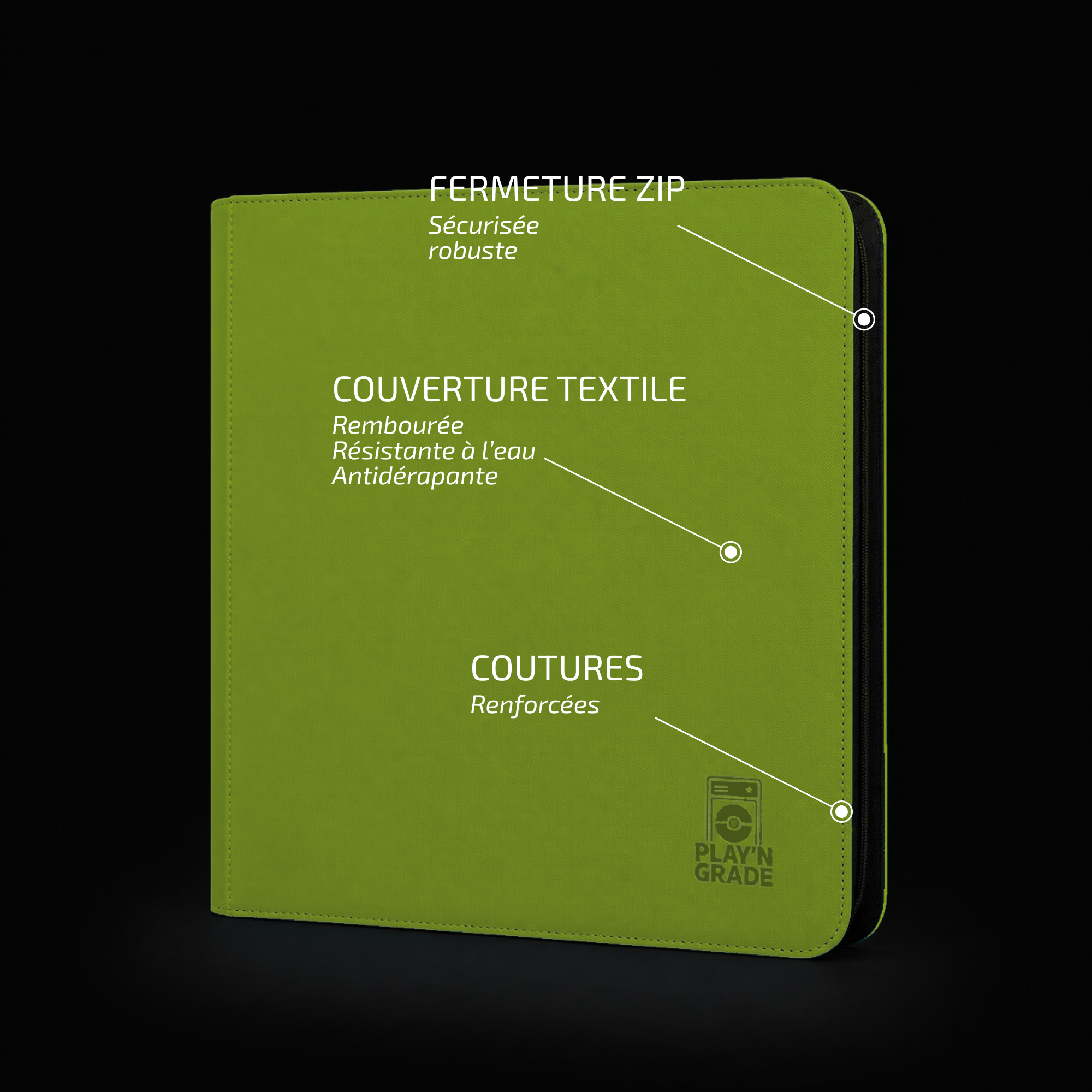 TOPLOADER PREMIUM BINDER - 4x3 - XXX LOCATIONS