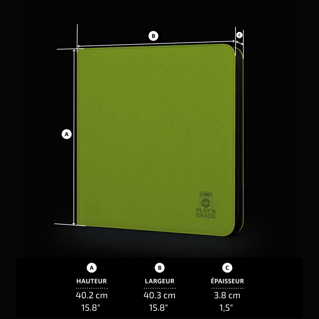 TOPLOADER PREMIUM BINDER - 4x3 - XXX LOCATIONS