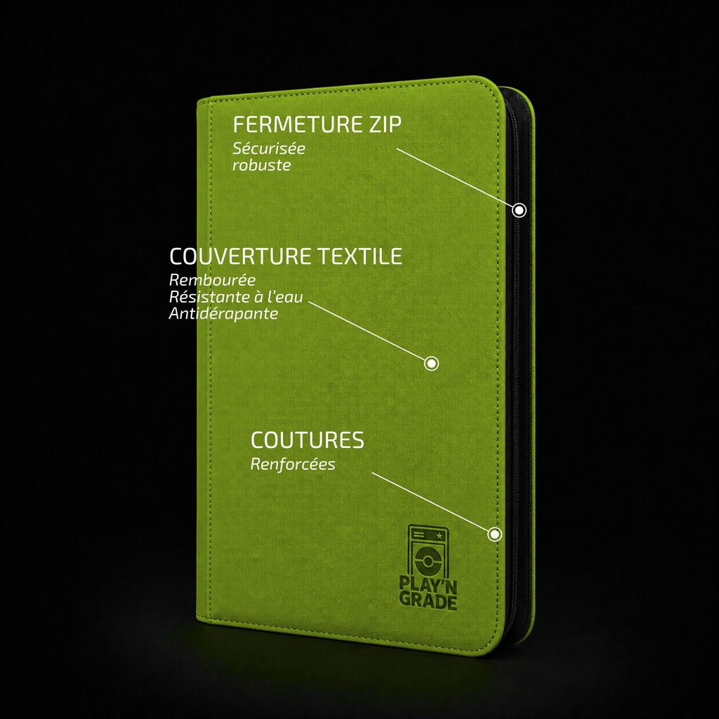 PREMIUM CARD BINDER - 4x3 - 480 SLOTS