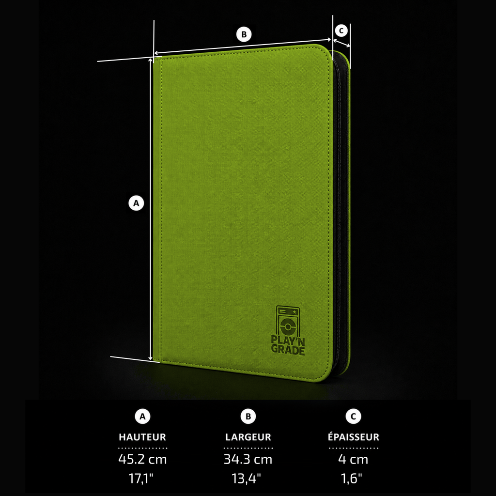 PREMIUM CARD BINDER - 4x3 - 480 SLOTS