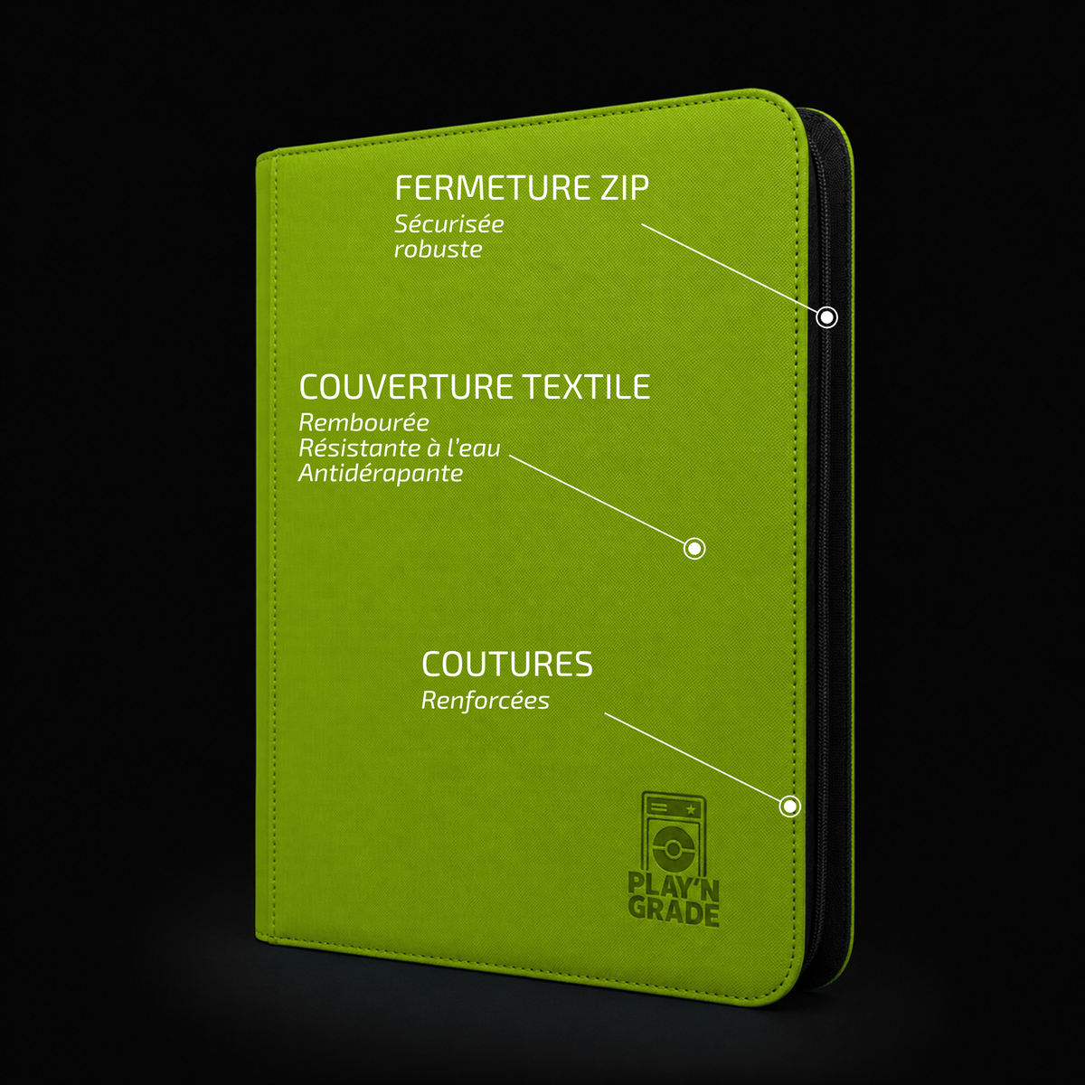 TOPLOADER PREMIUM BINDER - 4x3 - XXX LOCATIONS