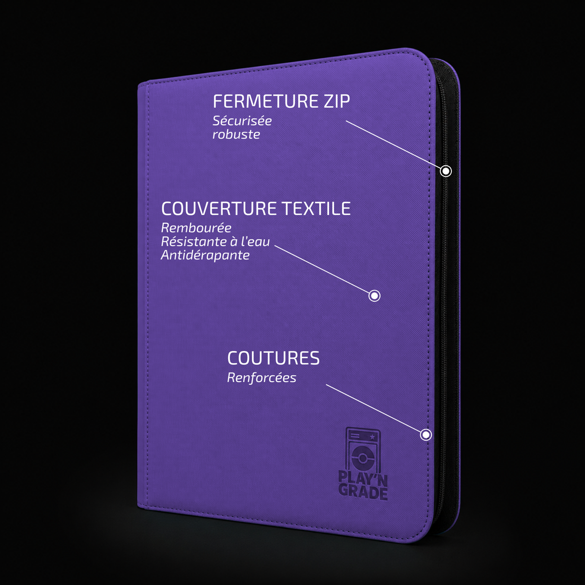 TOPLOADER PREMIUM BINDER - 4x3 - XXX LOCATIONS