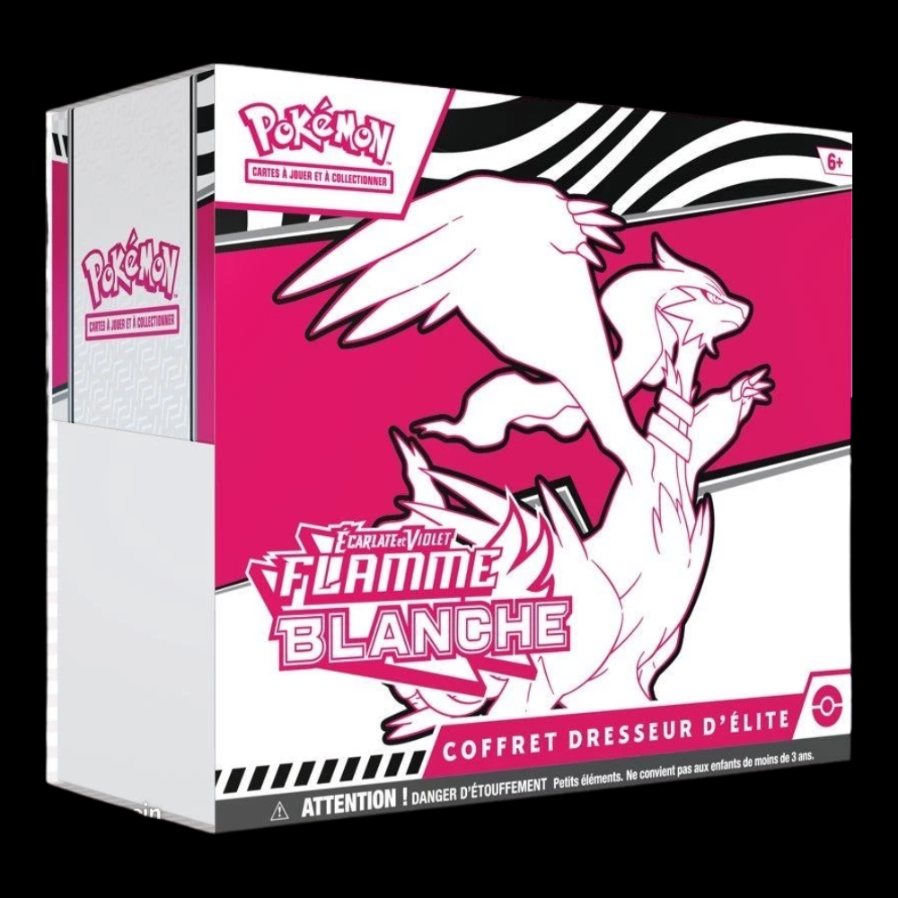 ETB Pokémon | EV10.5 | Flamme Blanche (FR) | Avec Protection acrylique