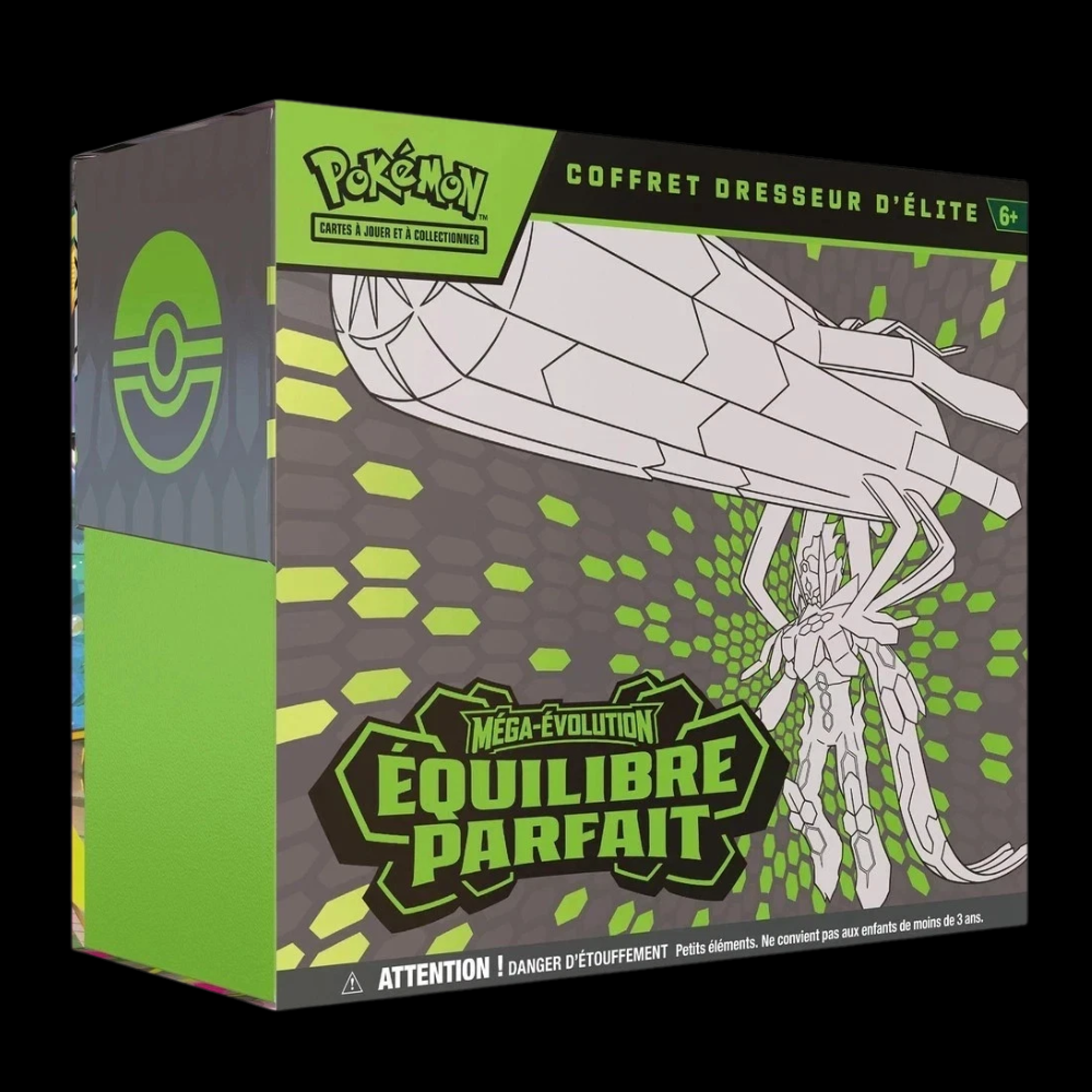 ETB Pokémon | ME03 | Equilibre Parfait (FR) | Avec Protection acrylique